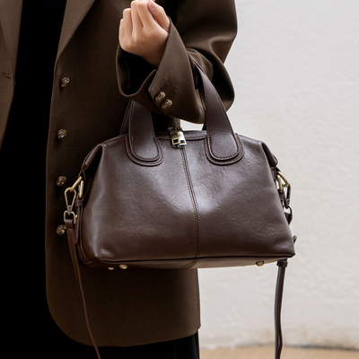 西柏莱2026新款大容量波士顿女包