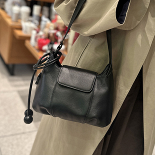 头层牛皮南瓜包女2026新款时尚轻奢高级感软皮腋下包大容量斜挎包