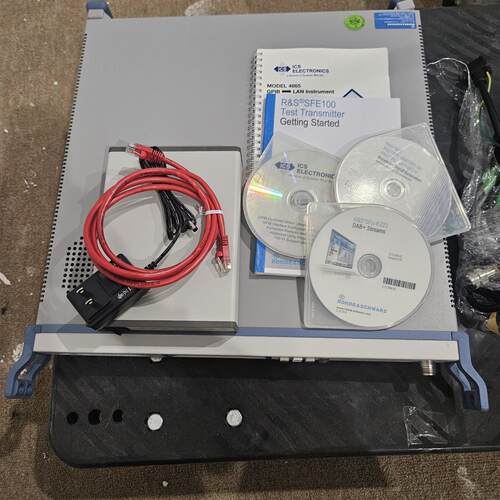 R&S SFE100电视信号发生器 ics 4865 gpib转lan控制器议价维修