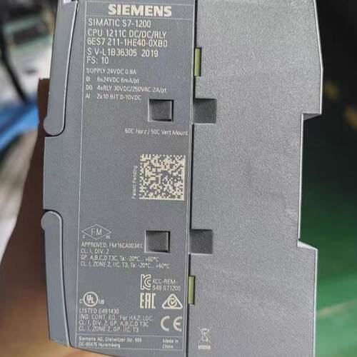 6ES7211-1HE40-0XB0 PLC模块 CPU 1211C DC/DC/RLY议价维修