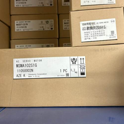 MSMA102S1G 伺服电机 松下1KW 工控自动化配件议价维修