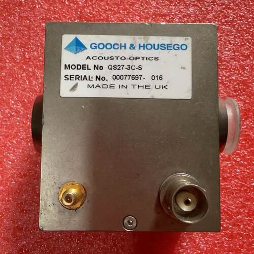 QS27-3C-S激光打标机开关Gooch&Housego古奇工控配件议价维修
