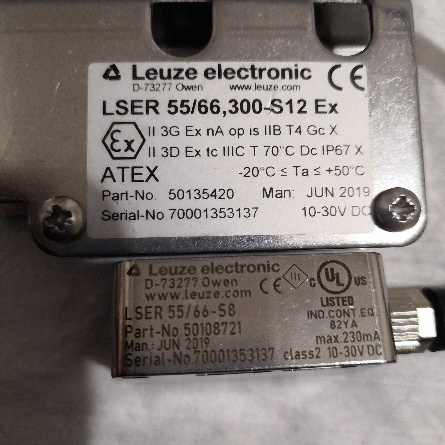 LSER 55/66,300-S12 Ex LSER 55/66-S8 传感器 工控配件议价维修 - 实物图