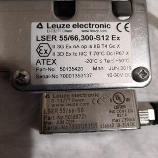 LSER 55/66,300-S12 Ex LSER 55/66-S8 传感器 工控配件议价维修