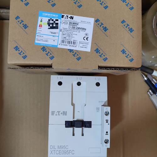 DILM95C 伊顿接触器 95A 220-230V50HZ CE认证 3C认证议价维修