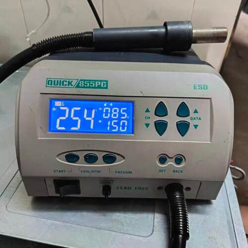 855PG 快克热风枪 1300w大功率可编程旋风撬CPU ESD议价维修