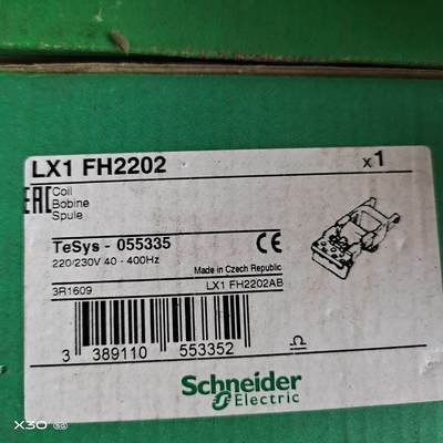 施耐德原装捷克进口交流接触器线圈LX1FH2202配LC1D300 / LC1F330