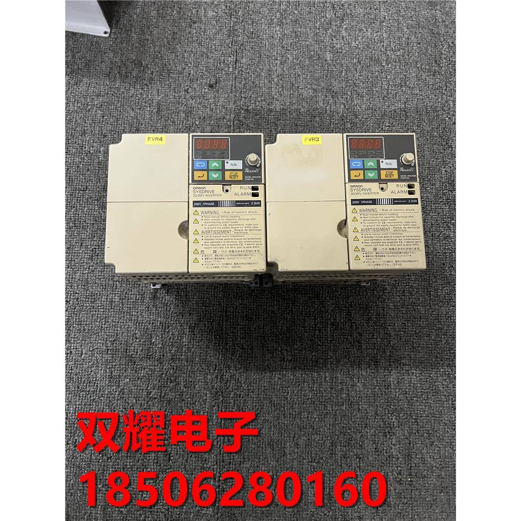 欧姆龙变频器 3G3MV 2.2KW 220V 3G3MV-AB022 成色如图 质量保证