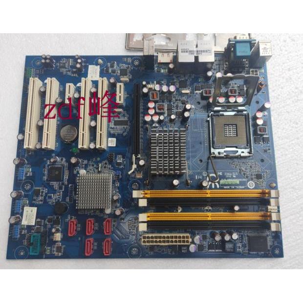 安勤AX45Q R10 775针双网口台式电脑工控主板母板DDR2 包好