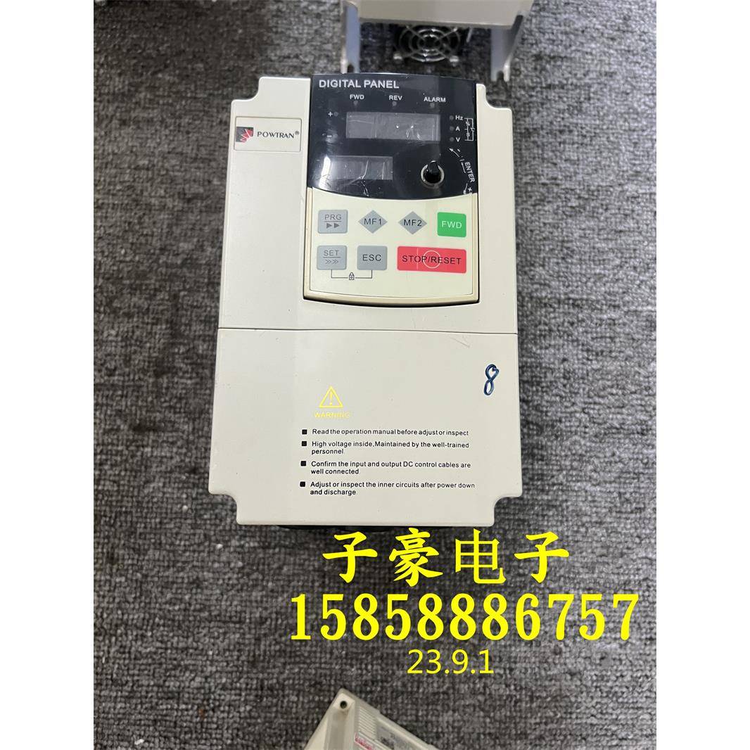 普传变频器PI8100a 1R5G3 1.5KW 380V 拆机功能正常 实物图