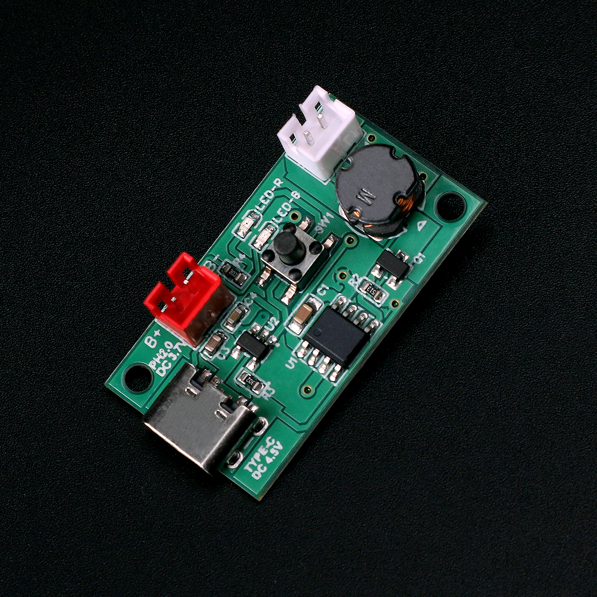 DC3.7V迷你加湿器雾化模块通电喷雾雾量大电路板充电电池