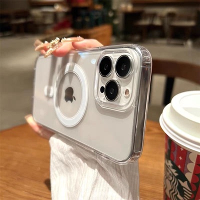 简约全透明磁吸保护壳