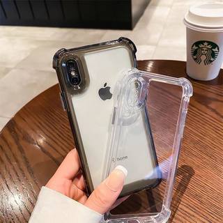 加强防摔适用苹果xsmax手机壳iphone13透明xr全包高透14pro硅胶7/8plus简约11保护套15男士12加厚气囊保护套