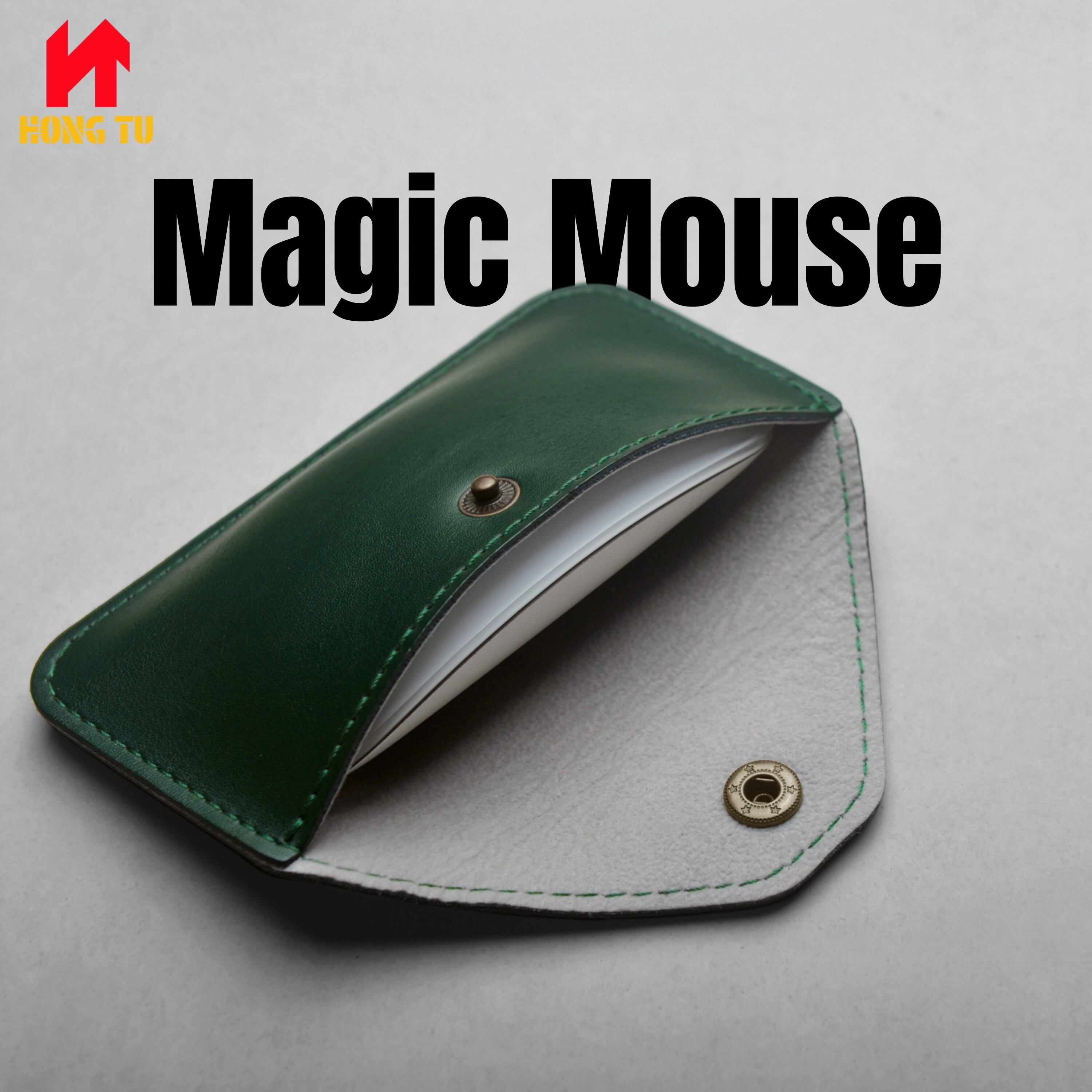 Choiyomi适用苹果MagicMouse无线鼠标真皮收纳保护套妙控配件收纳