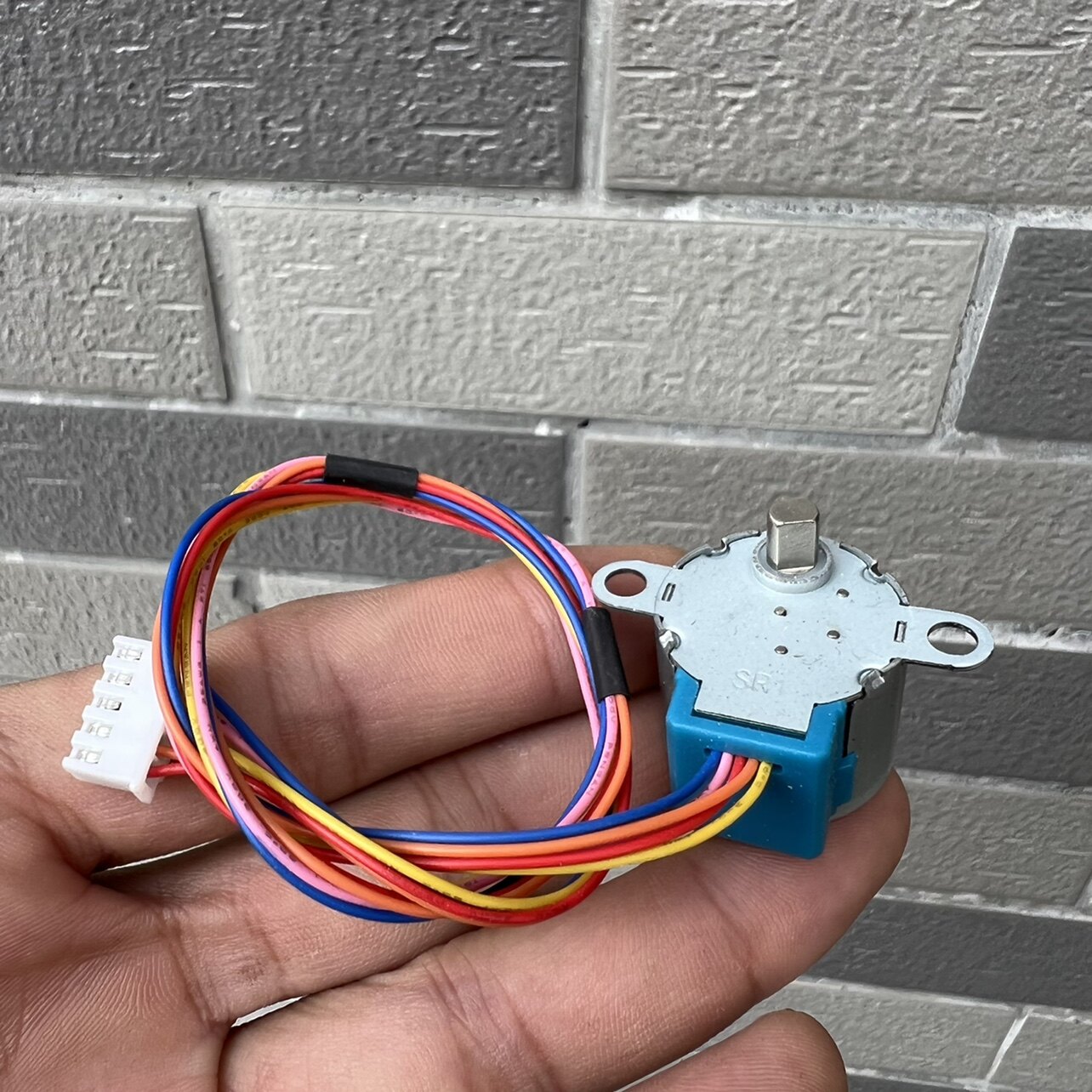 江哥5线步进减速电机 24byj48 12v 空调摆动风电机新的