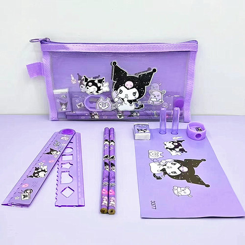 卡皮巴拉笔袋文具套装可爱学生学习用品收纳袋创意礼物儿童节奖品