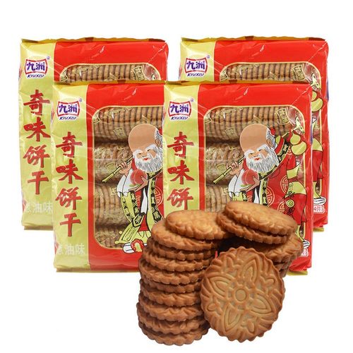 童年记忆奇味葱油饼干老人头饼干