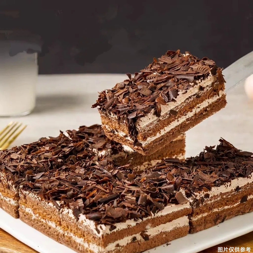 网红下午茶甜点甜品蛋糕办公室零食黑森林蛋糕巧克力蛋糕动物奶油