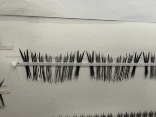 烟熏浓密假睫毛 超上镜下睫毛混血感睫毛分段式