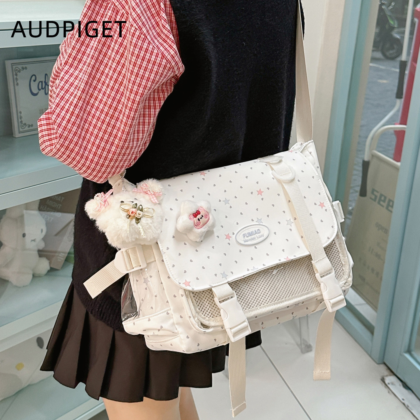 AUDPIGET/杜彼2025新款单肩包图片