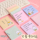 Корейский мультфильм ins girl cute post-it notes -ценные заметки для студентов, которые используют липкую бумагу для заметок, маленький блокнот с наклейками N раз mini 1