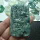 天然翡翠A货文殊吊坠挂件