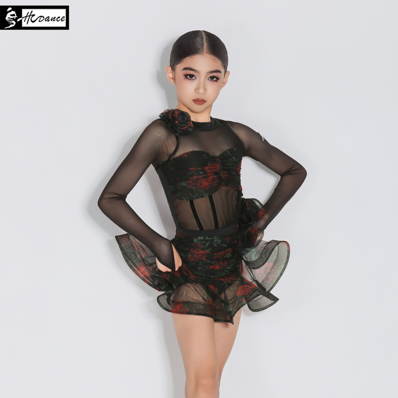 皇朝拉丁女童新款连体衣半身裙