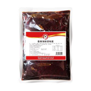 1kg香辣海鲜调味酱 炒花甲扇贝鱿鱼大虾专用酱料海鲜大咖调料配方