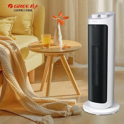 格力取暖器立式电暖风机家用浴室节能暖气炉小型速热风NTFH-X6020