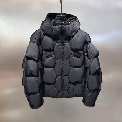 欧货时尚加厚白鹅绒男士羽绒服2025冬季新款个性潮牌休闲小众外套