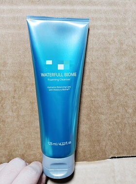 韩国柜115~A~*@C40%水光精华玻尿酸洗面奶洁面125ml深清洁超补水