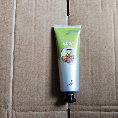 韩国限量款联名小怪兽 济州岛芦荟护手霜 多种植物舒缓补水抗氧化