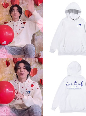 缪糕mewgulf同款连帽宽松男女士外套春秋冬季加绒纯棉薄款卫衣服