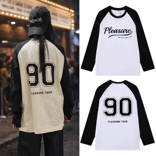 JOLIN蔡依林PLEASURE演唱会周边同款插肩长袖T恤应援男女打底衣服
