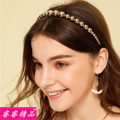 hot sale pearl headband party headwear Hair band hoop 发箍