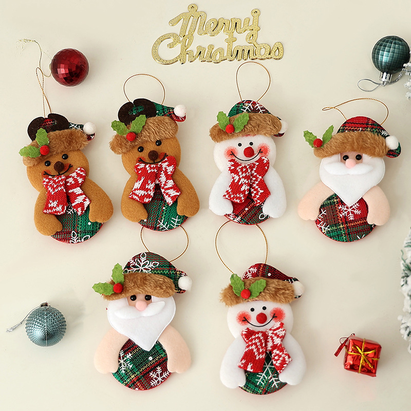 party Decoration Pendant Christmas Tree doll Hang ornaments