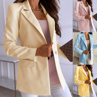 slim fit jacket Autumn clothes suit temperament 西装 Women