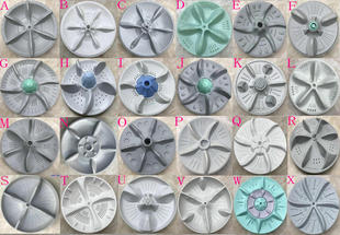 海尔全自动洗衣机波轮小神童水魔方爱妻号转盘波盘金属芯11齿配件