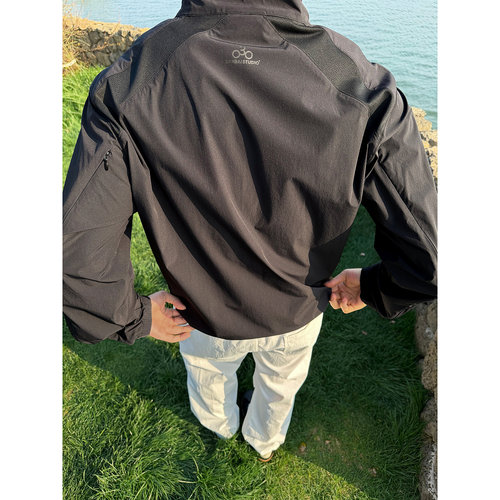 SANBAI叁佰立领拼接防晒服