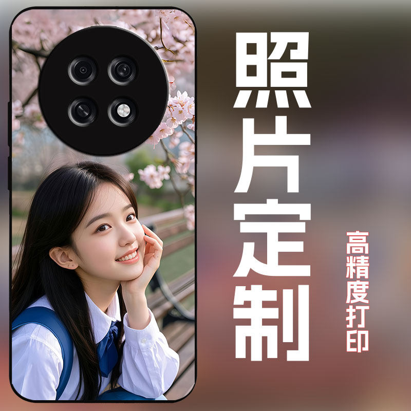 适用oppok13s手机壳定制照片保护套女高清全包保护套防摔玻璃壳个性diy创意艺术写真婚纱宝宝照网红新款男女