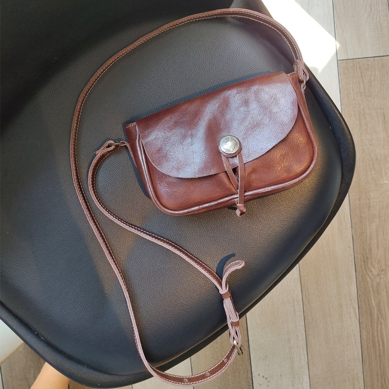 复古阿美咔叽横款小方包原创女士马鞍植鞣头层牛皮女士单肩斜挎包,箱包皮具/热销女包/男包,小方包,淘宝优惠券,粉丝福利购,淘宝优惠卷