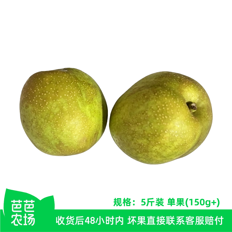 【芭芭农场】翠冠梨5斤单果150g+