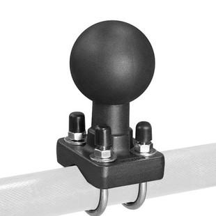 祈鑫仓储工业重型电子终端球头支架D型2.25英寸球头双U型圆管底座