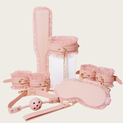 puppy*蕾丝套装项圈女仆六件套cosplay手环眼罩皮拍道具情侣礼物