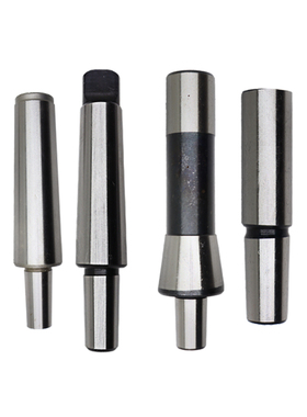 钻夹头连接杆 莫氏柄2/3/4/5号/R8柄D 扁尾式/后拉式B16/B18/B22