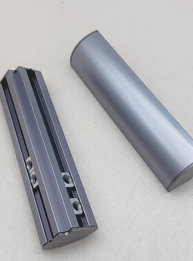 铁灰色18d板铝合金型材床包角床转角床护角防碰撞悬浮家具五金配