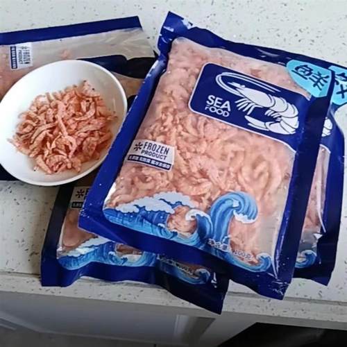 伴星渔岛新鲜深海磷虾肉 100克/袋(到手/7包)
