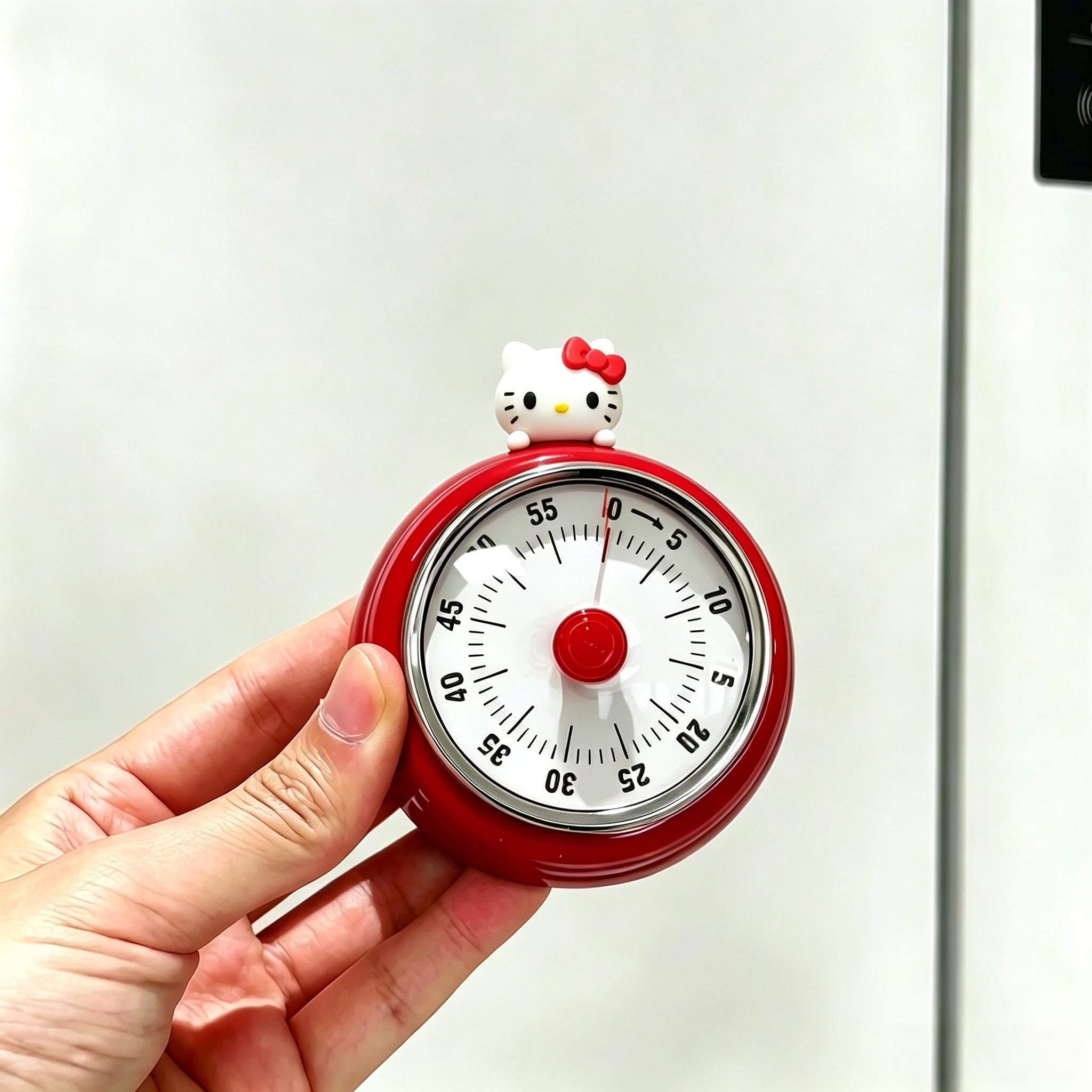 kt猫厨房专用计时器提醒器倒计时高压锅煮饭做菜定时器可视化磁吸