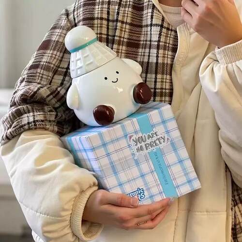 羽毛球爱好者生日礼物女生闺蜜小众高级实用型杯子男生学生党礼物