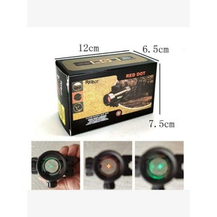 弹弓配件瞄准器观物镜1×40单筒望远镜激光镜可调上下左右寻物镜